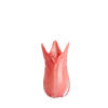 VAZE Evina Rot 14/14/28 cm - Rot, Glas (28cm) - Light & Living