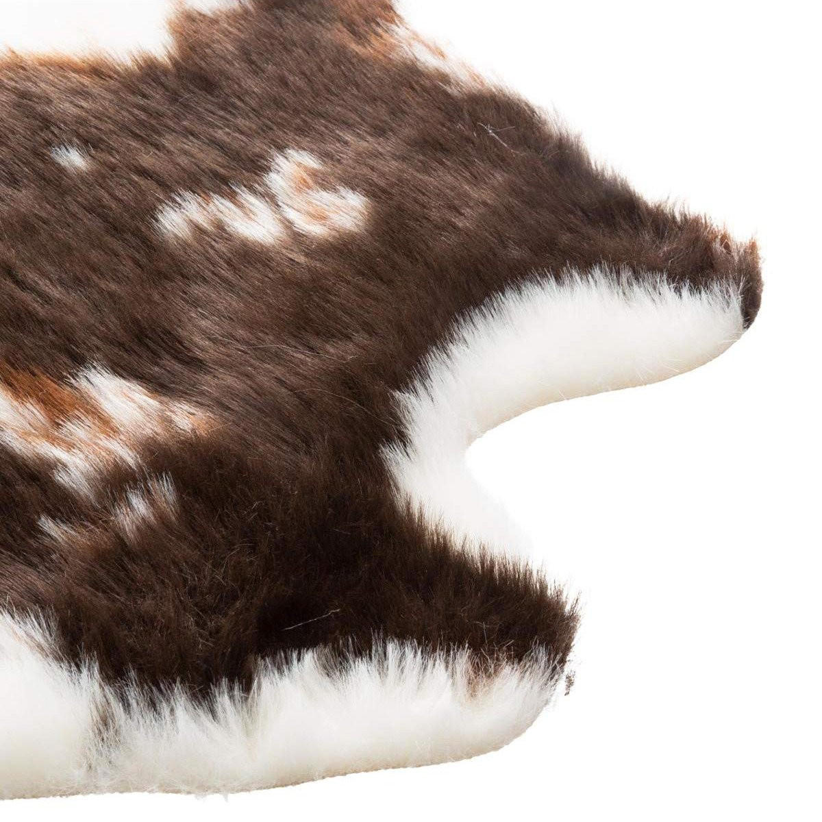 Thumbnail - Atmosphera Createur d´interieur Webteppich, Braun, Textil, Tiere, Organisch, 94x100 cm, Teppiche & Böden, Teppiche