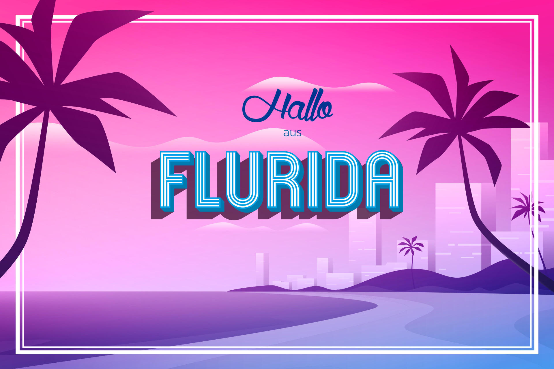 Postkarte Flurida Angebote