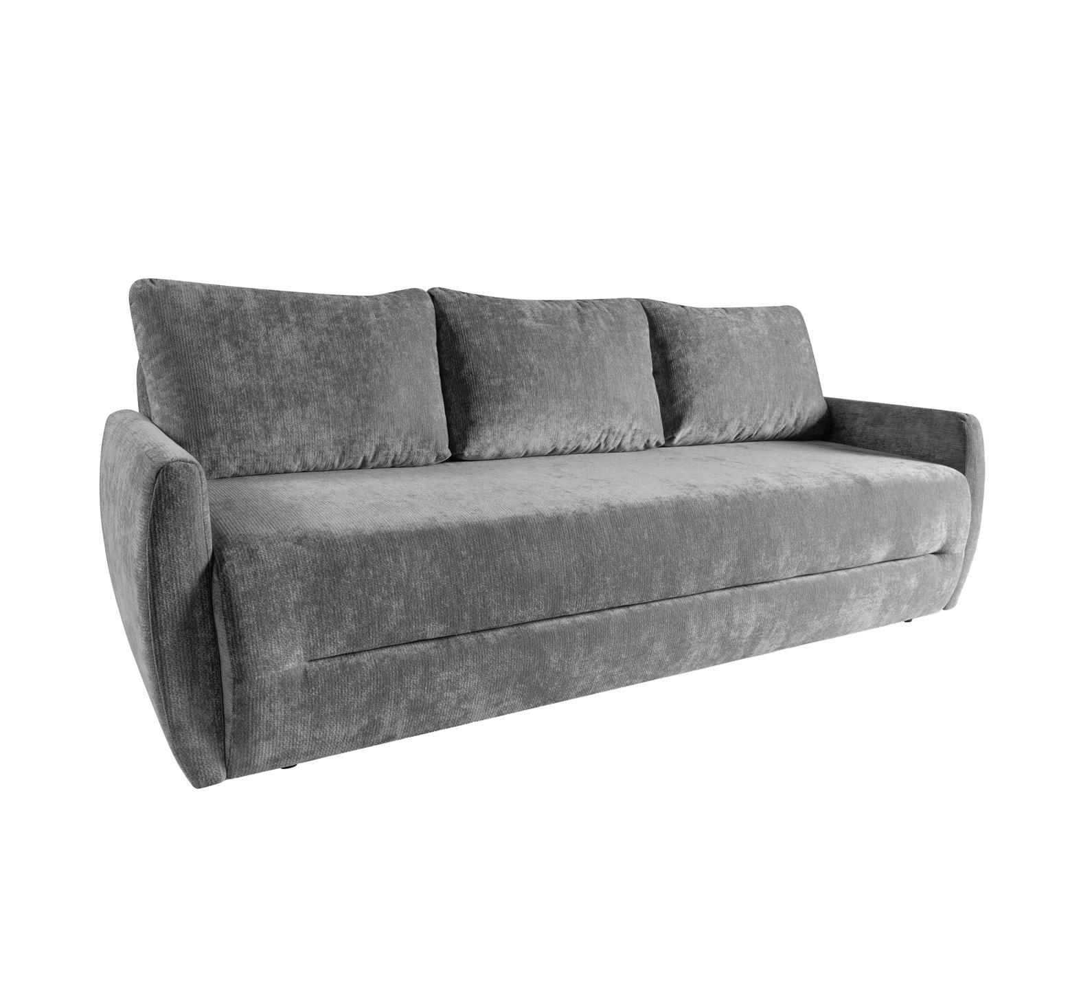Bettso Sofa Grau 222x93x99 cm