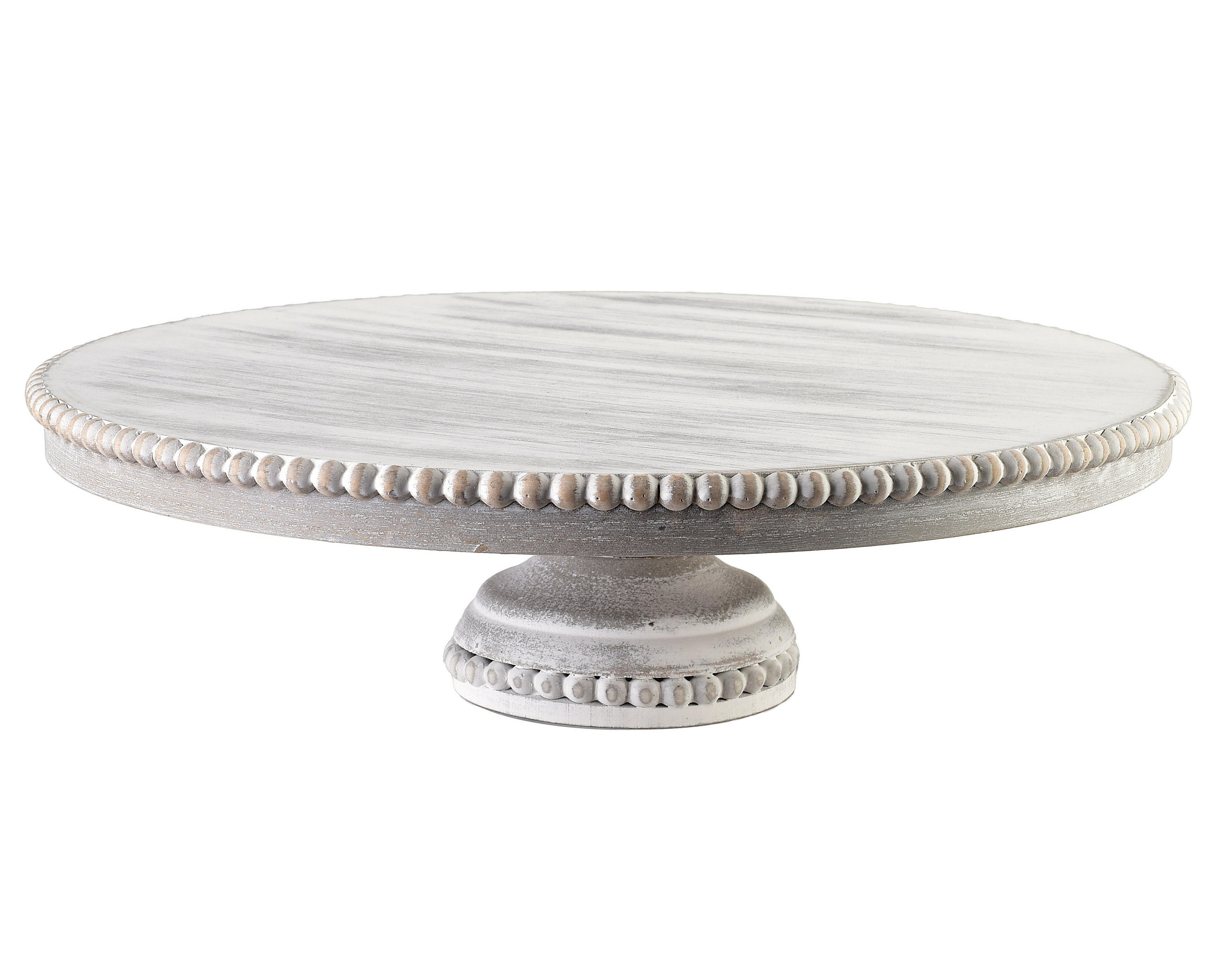 SERVIERPLATTE Daz Grau 37/37/12 cm Holz - Grau, Holz (12cm) - Mondex