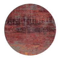 TEPPICH Nassau Red Atlantic 240/240 cm - Rot, Textil (240/240cm) - Louis De Poortere