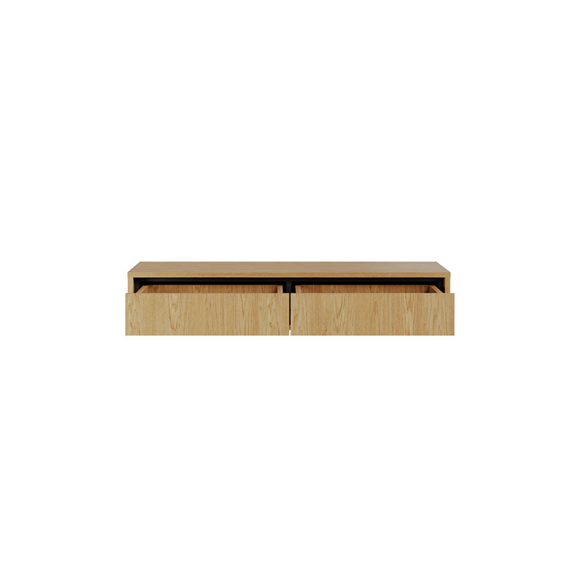 KONSOLE Vidia Holz - Braun, Holzwerkstoff (100.6/18/35cm) - Petits-meubles