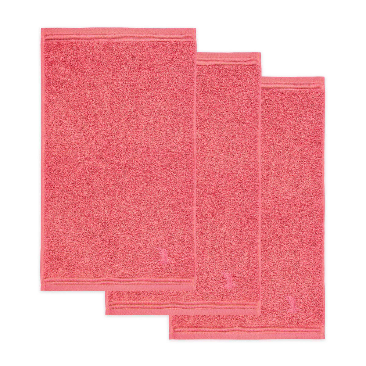 GÄSTETUCH SUPERWUSCHEL 3ER PACK - Rosa, Textil (30/50cm) - MÖVE