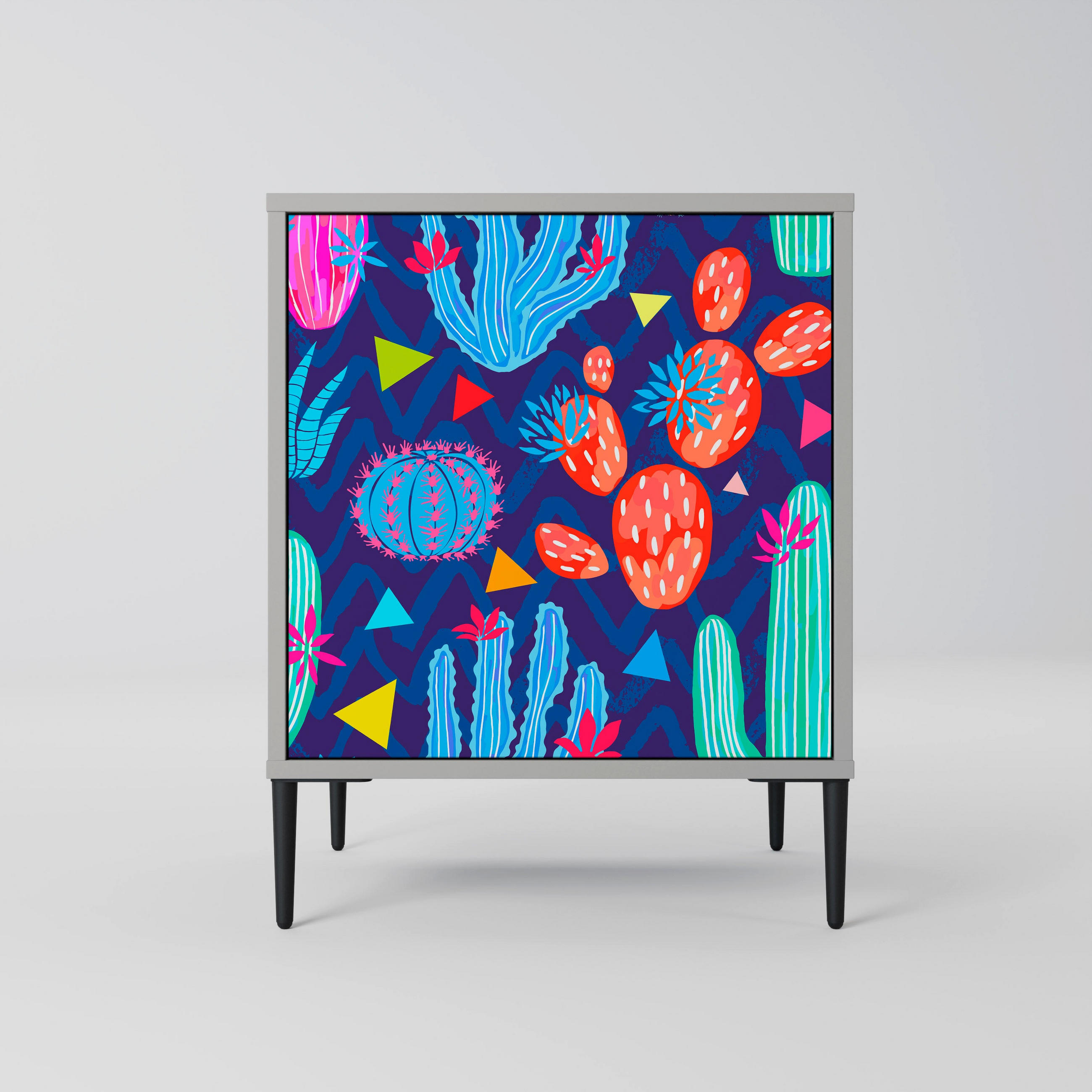 SpaceRebels Sideboard Grau 57.5x72.5x42 cm