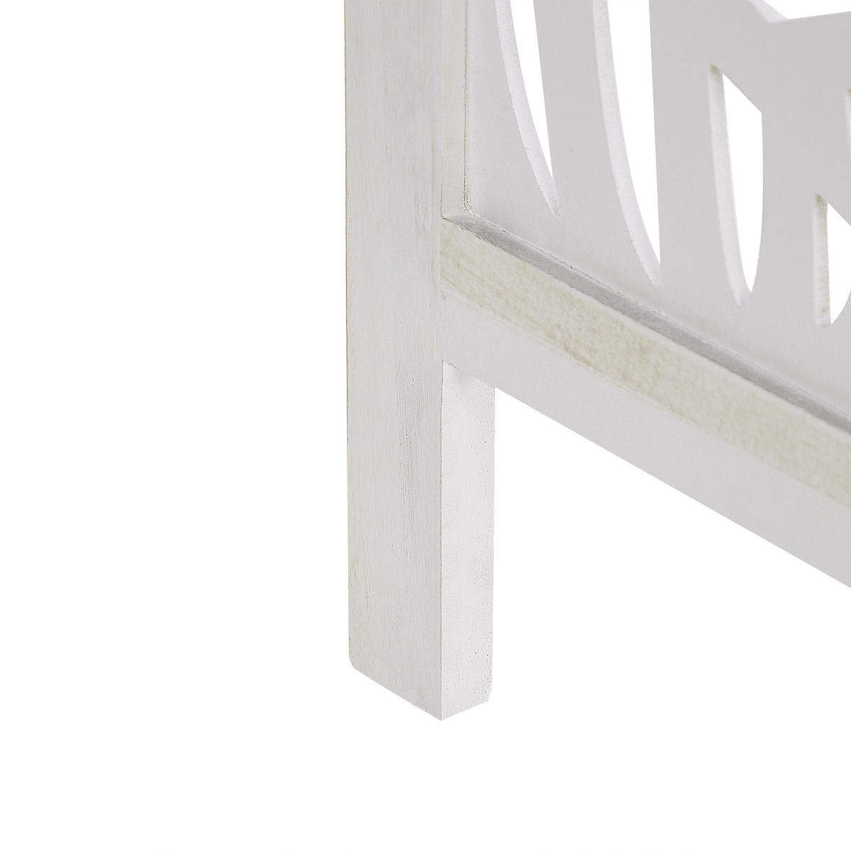 SEPARATOR DE CAMERĂ 3 piese alb 122/170 cm Melago - alb, lemn (122/170/2cm) - Beliani