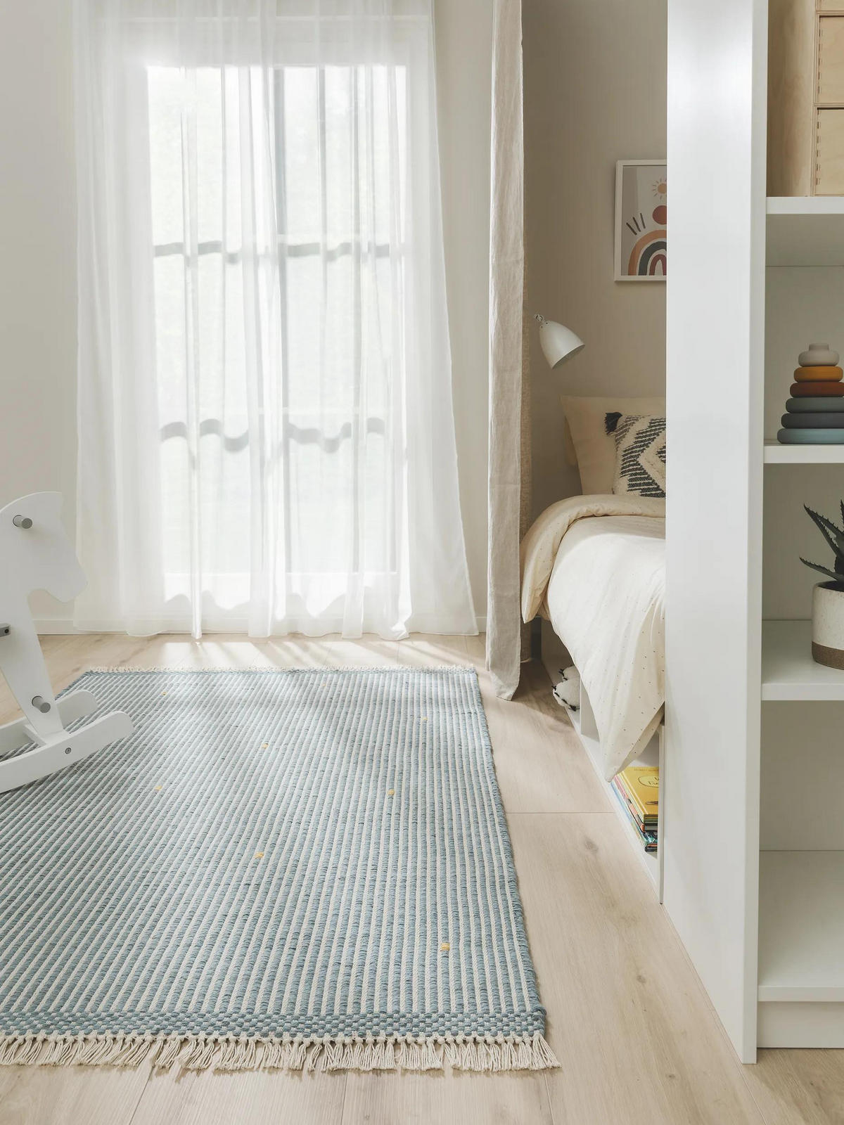 KINDERTEPPICH Bruno Blau 90x130 cm - Blau, Textil (90/130cm) - Lytte