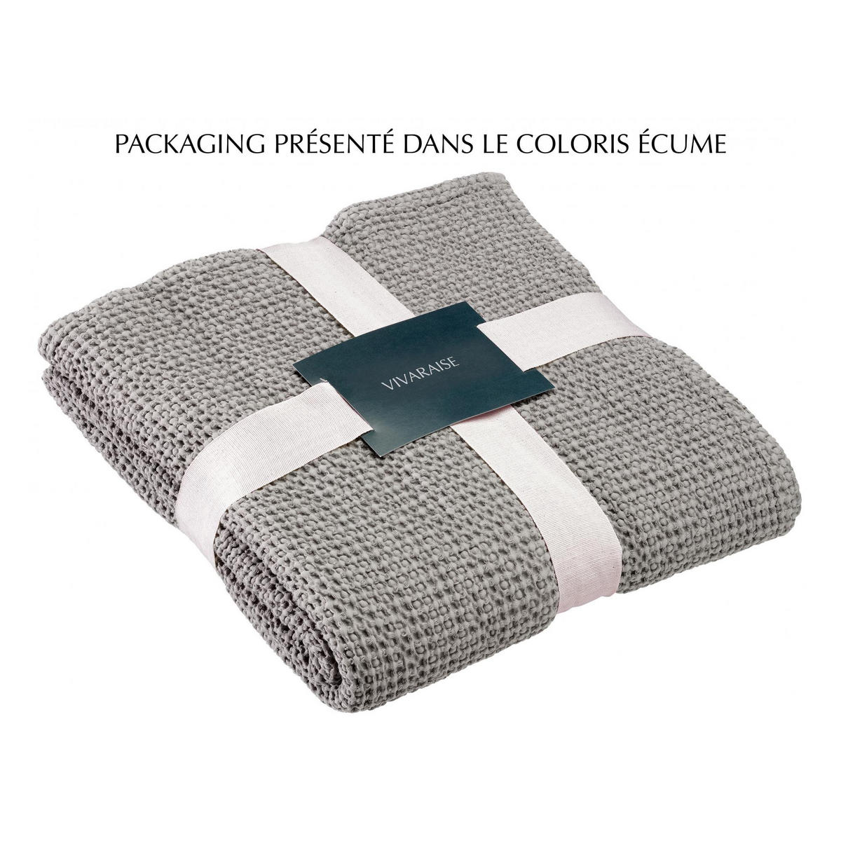 BETTÜBERWURF Maia kreide 280 x 260 cm - Weiß, Textil (260/280cm) - Vivaraise