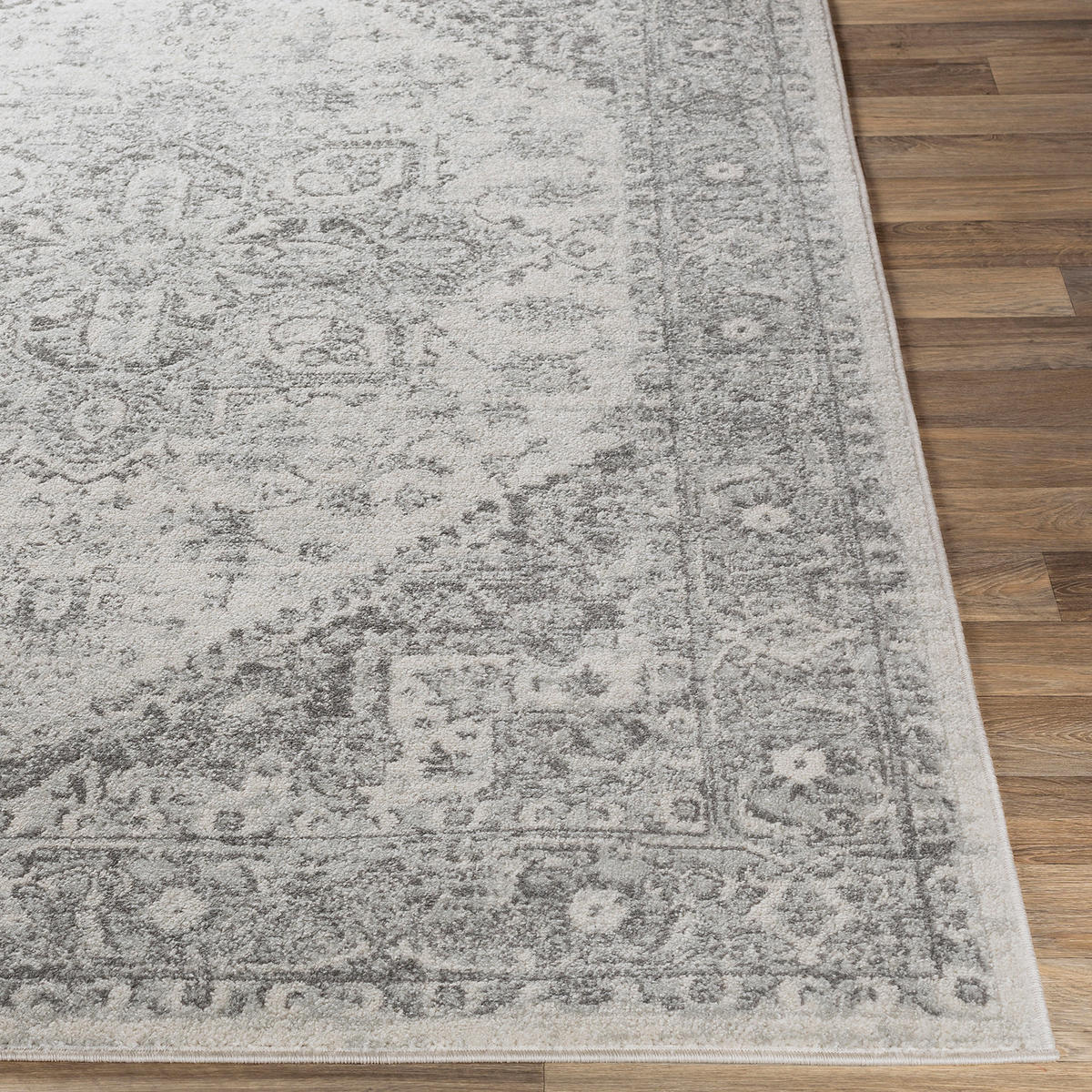 VINTAGE-TEPPICH 160/220 cm Grau - Grau, Naturmaterialien/Textil (160/220cm) - LIVABLISS