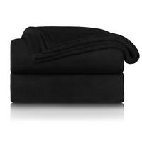 KUSCHELDECKE Anton 130/150 cm, Schwarz - Schwarz, Textil (130/150cm) - Blumtal