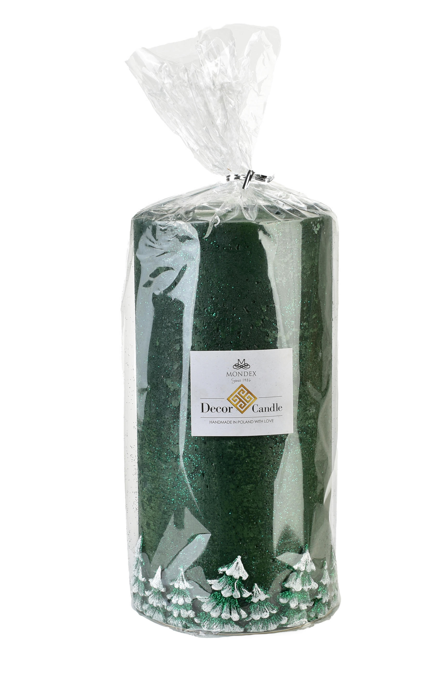 TEELICHTHALTER Las Grün 24/12/24 cm Naturmaterial - Grün, Naturmaterialien (24cm) - Mondex