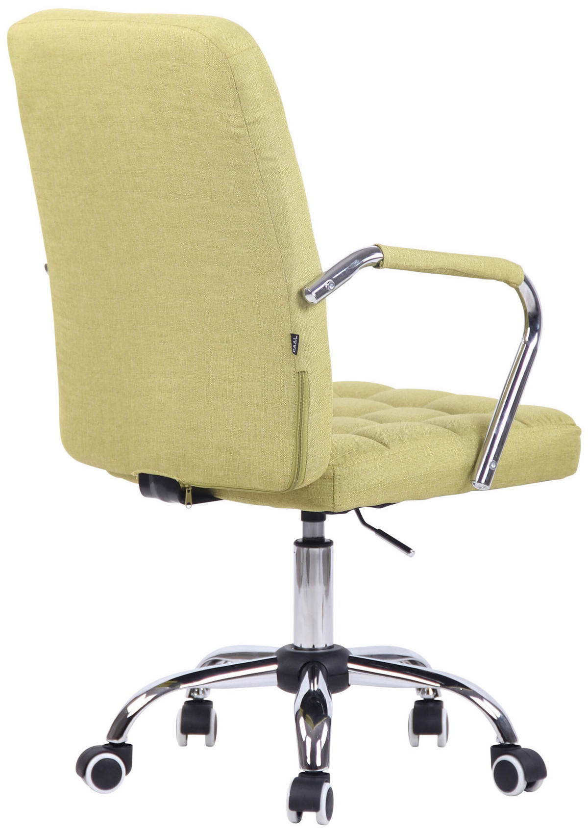 BÜROSTUHL Tenor, Stoff Grün - Grün, Textil/Metall (56/108/60cm) - TPFLiving