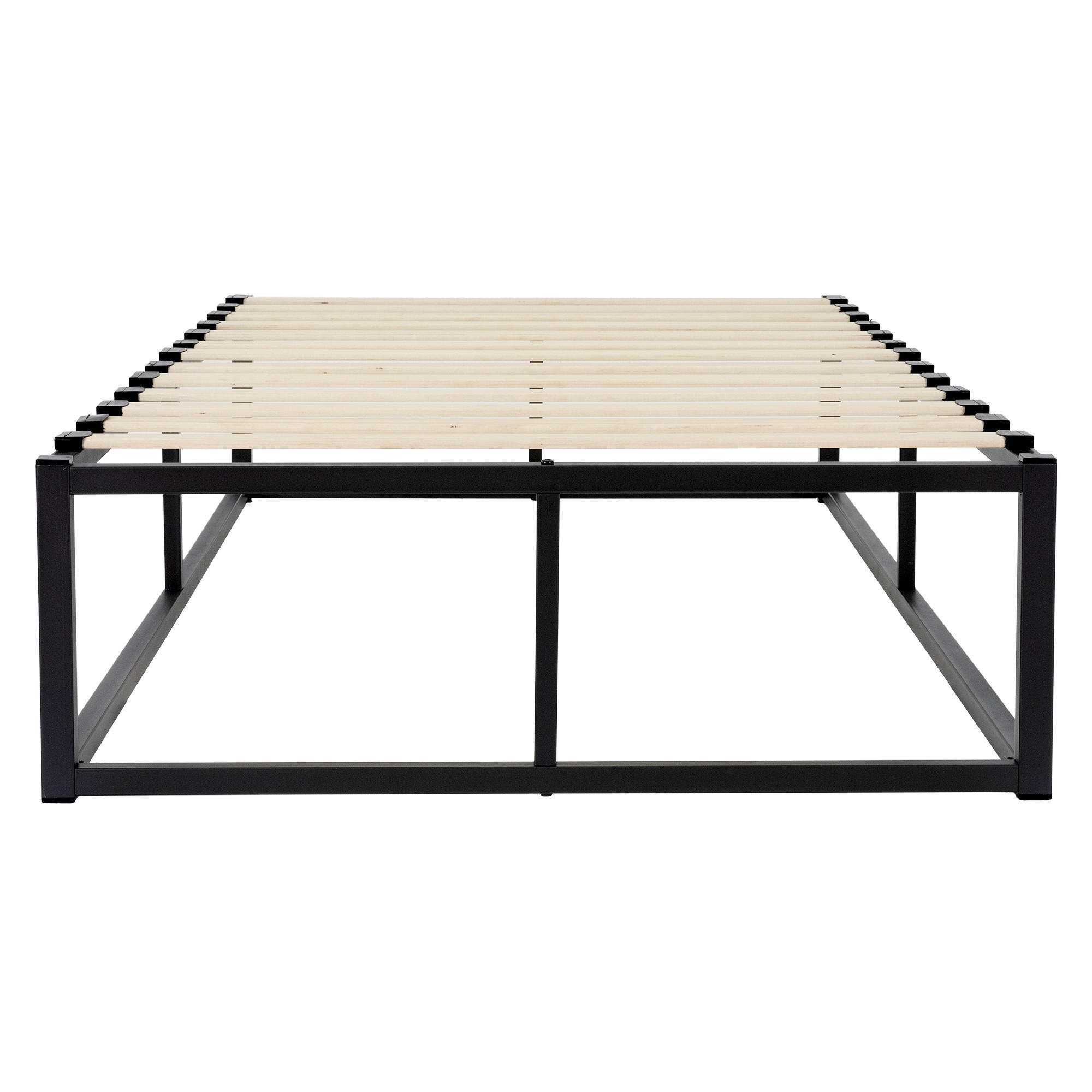 METALLBETT 200/90 cm - Schwarz, Metall (90/200cm) - ML-DESIGN