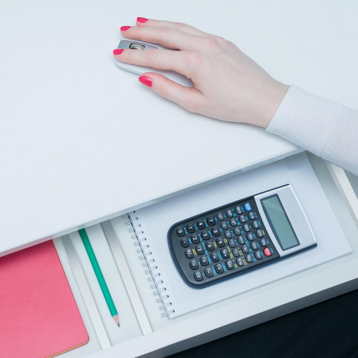 4XSCHUBLADENTRENNER - Weiß, Holz/Kunststoff (56/6/1.5cm) - Relaxdays