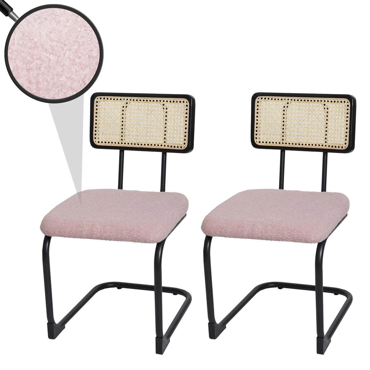 STOLIČKA S VOĽNÝM OPIERKOM Staroružová, hnedá, čierna - hnedá/čierna, drevo (45/80/52cm) - MCW