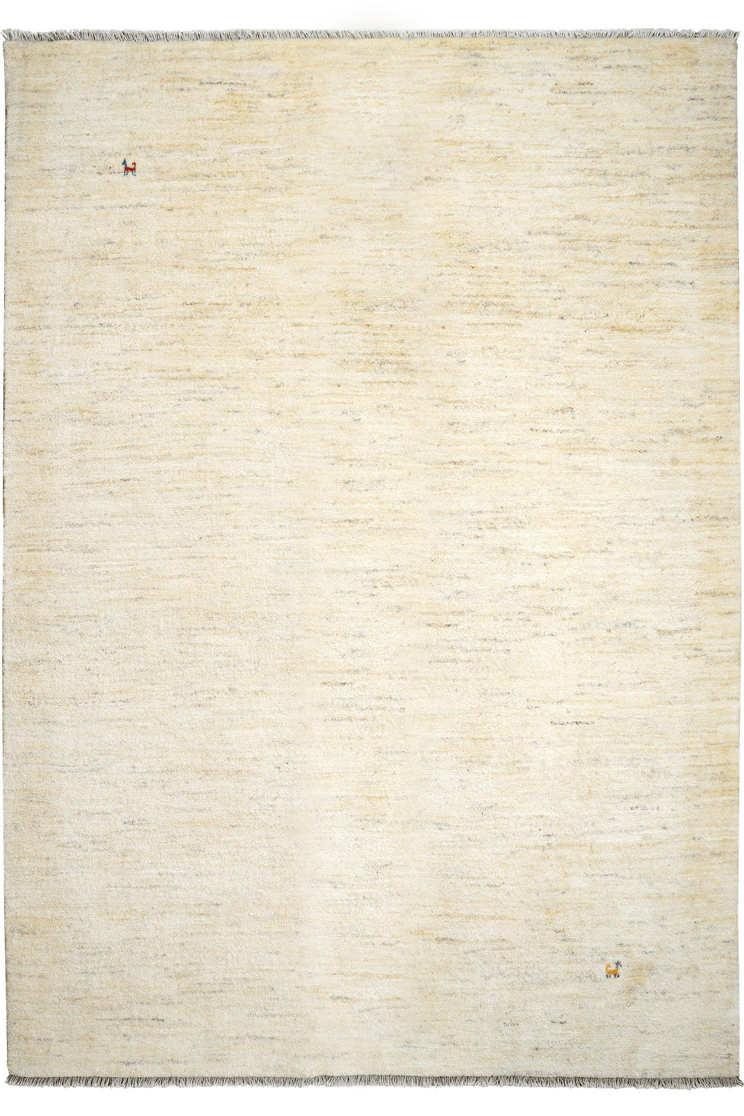 Looma Gabbeh-Teppich Beige 174x247 cm