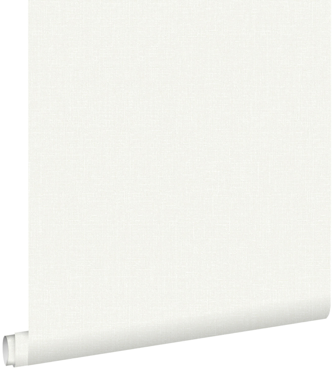 TAPETE Leinen-Optik 53 cm x 10.05 m - Weiß, Papier (53/1000cm) - ESTAhome