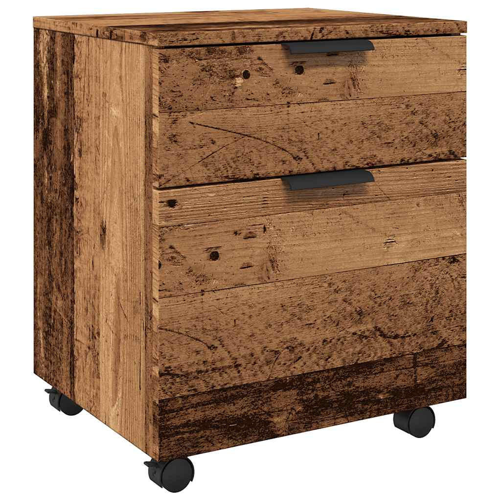 Deluke Rollcontainer Zwetschgeholz 45x54x38 cm
