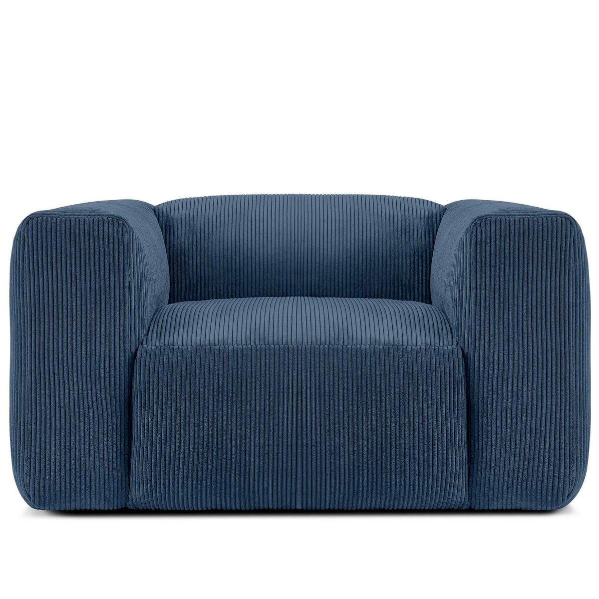 SESSEL BUFFO , Kobaltblau - Blau, Textil (130/73/96cm) - KONSIMO®