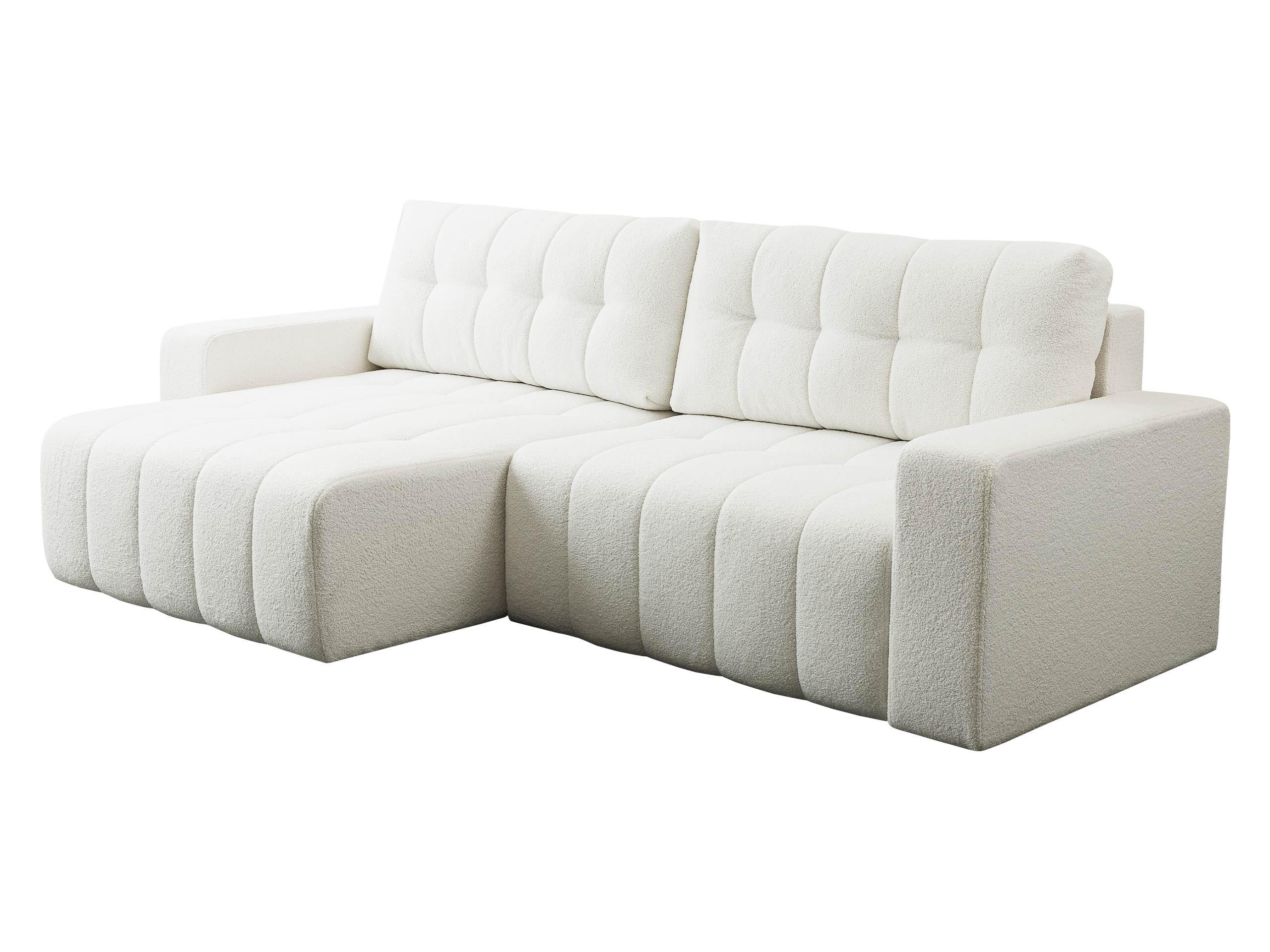 Mirjan24 Ecksofa Creme 245x143 cm