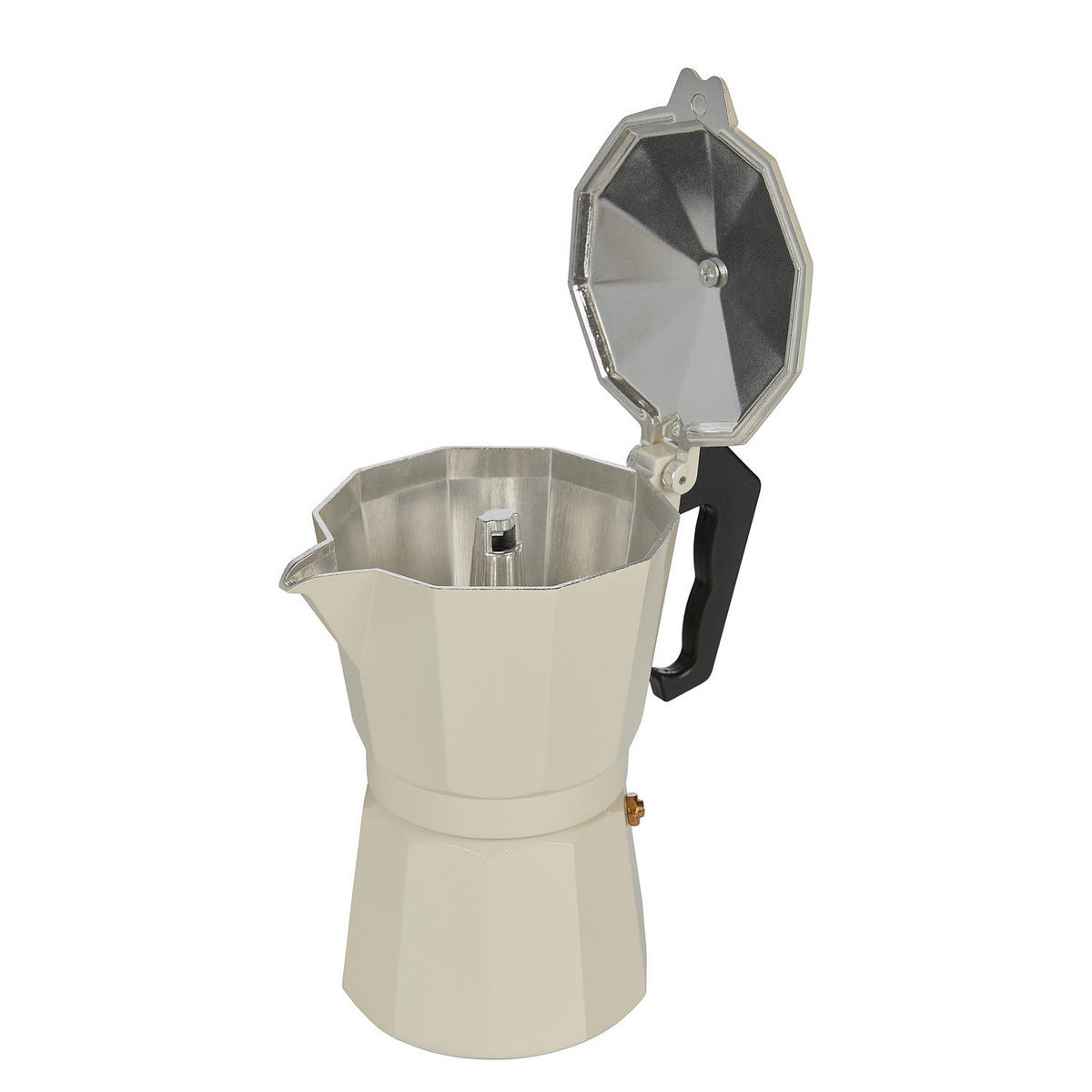 KAFFEEBEREITER Esperto - Beige, Metall (9/18/16cm) - Butlers