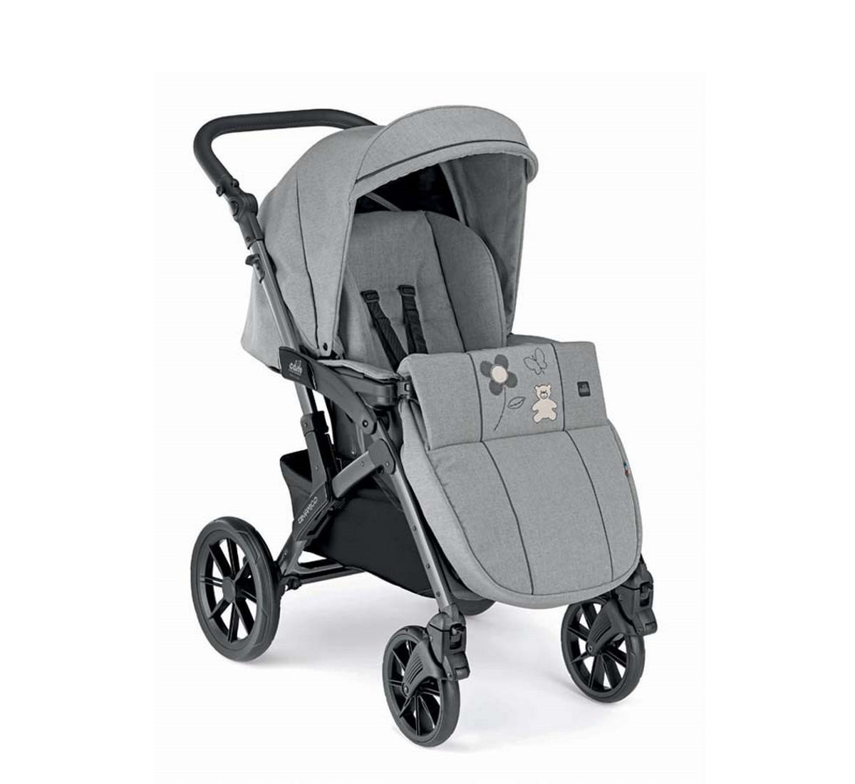 KOMBI-KINDERWAGEN Dinamico Smart 3in1 - Grau, Kunststoff (57/87.5/675cm) - Cam il Mondo del Bambino S.p.A.