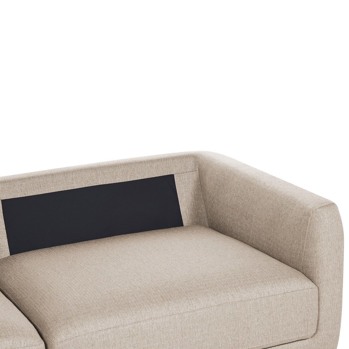3-SITZER-SOFA beige Sigtuna - Beige, Textil (300/86/102cm) - Beliani