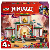 KLEMMBAUSTEINE Ninjago Ninja Spinjitzu-Tempel - Rot, Kunststoff (6/26/28cm) - Lego