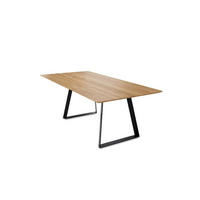 MASSIVHOLZTISCH Dagmar 2 160x75x90 Esszimmertisch Wildeiche geölt - Wildeiche, Holz (160/75/90cm) - 58aufmkessel