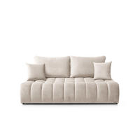 SOFA 200 cm in Beige - Beige, Textil (200/92/115cm) - Home Collective
