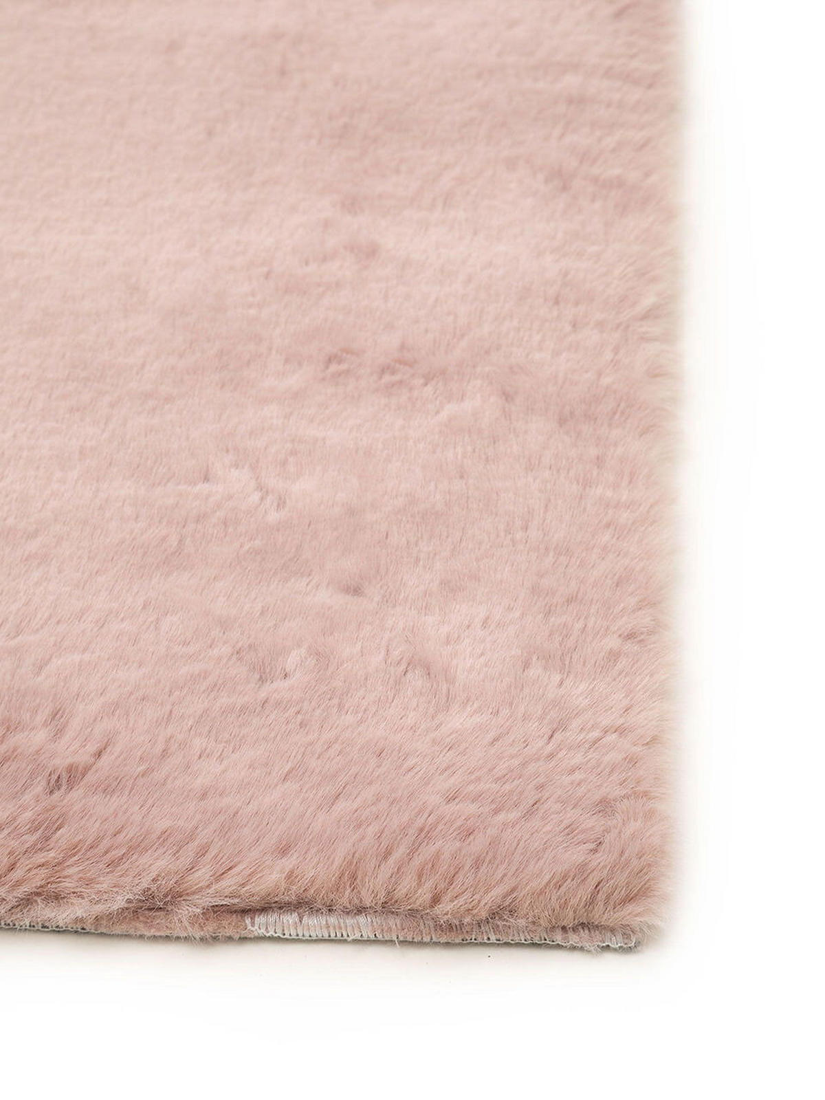 KUNSTFELL-TEPPICH Dave Rosa 160x230 cm - Rosa, Textil (160/1cm) - KUNSTLOFT