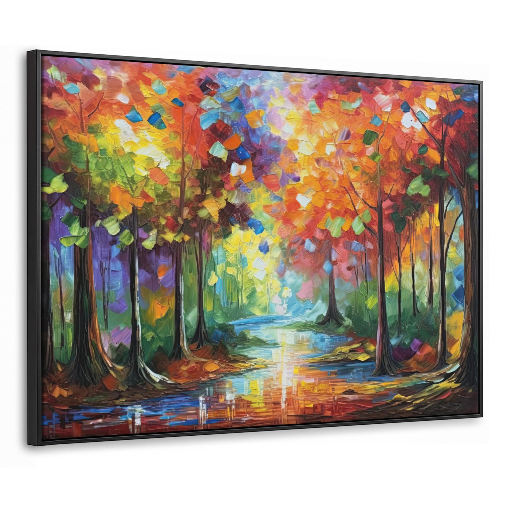 MuchoWow Leinwand Mehrfarbig 80x60 cm