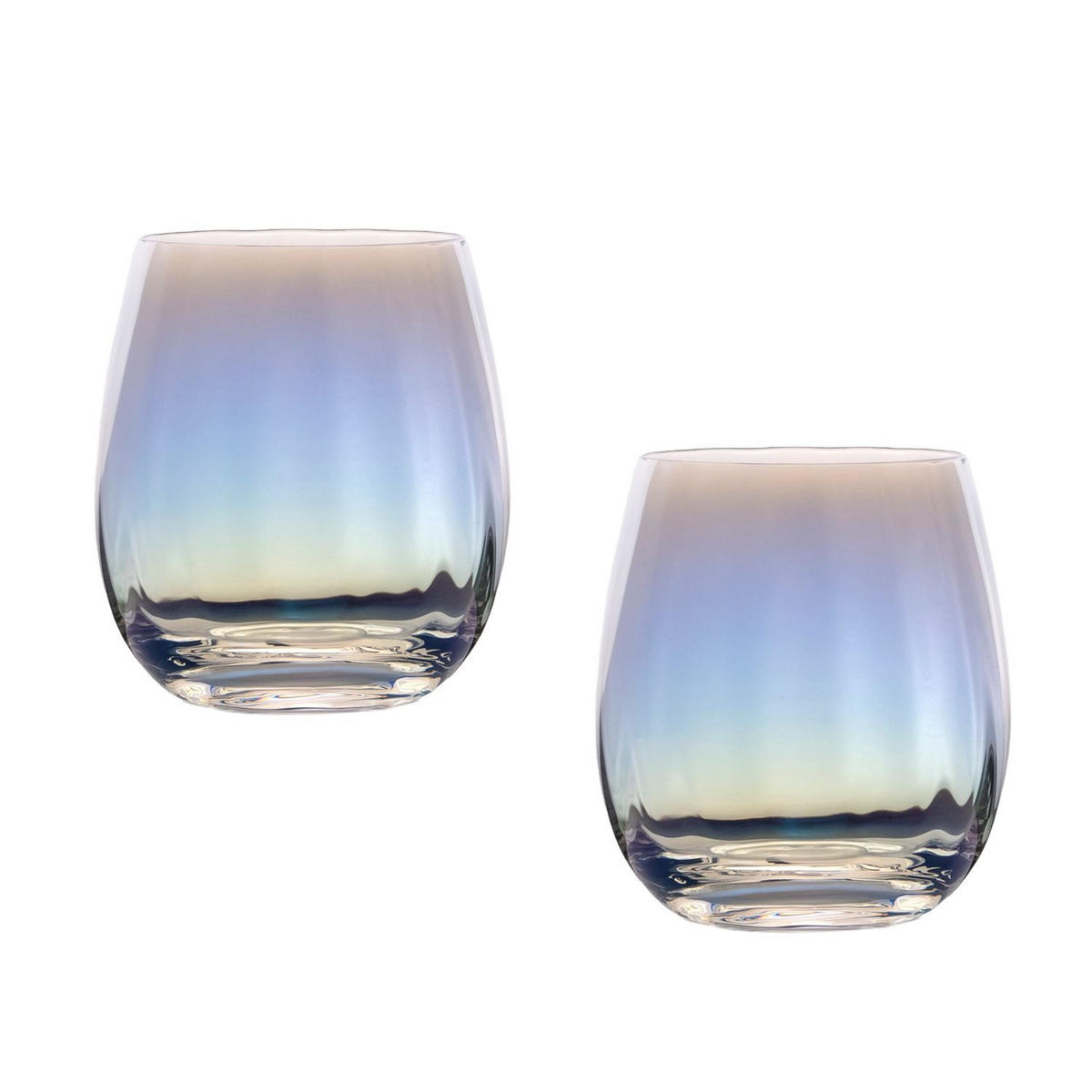 TRINKGLAS SET 380 ml (2-tlg) - Transparent, Glas (0.38L) - Intirilife