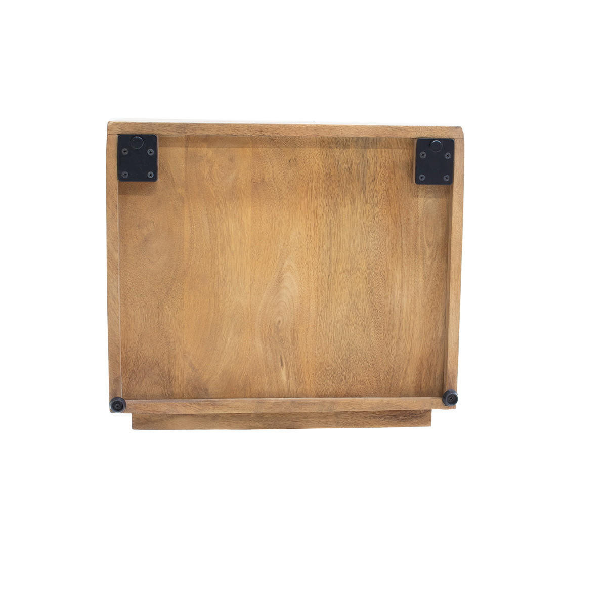 NACHTTISCH hängend aus Holz, natürlich - Braun, Holz (45/40/38cm) - Giga Meubel