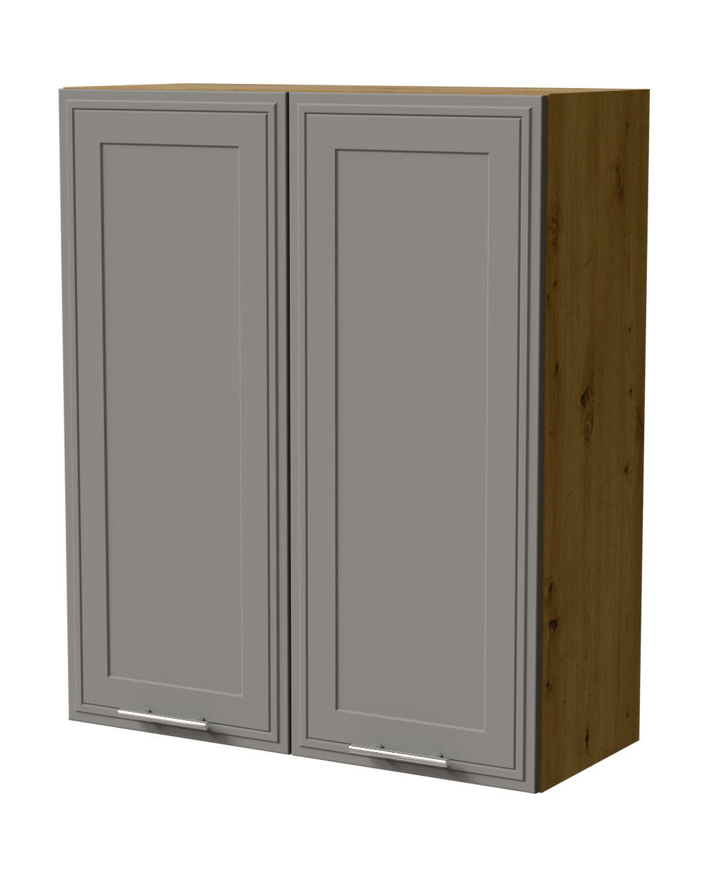 HÄNGESCHRANK Salo W4/80 Eiche Artisan / Dust Grey Matt 80 / 32,5 / 96cm - Eiche Artisan/Grau, Holz/Holzwerkstoff (80/96/32.5cm) - Feldmann-Wohnen