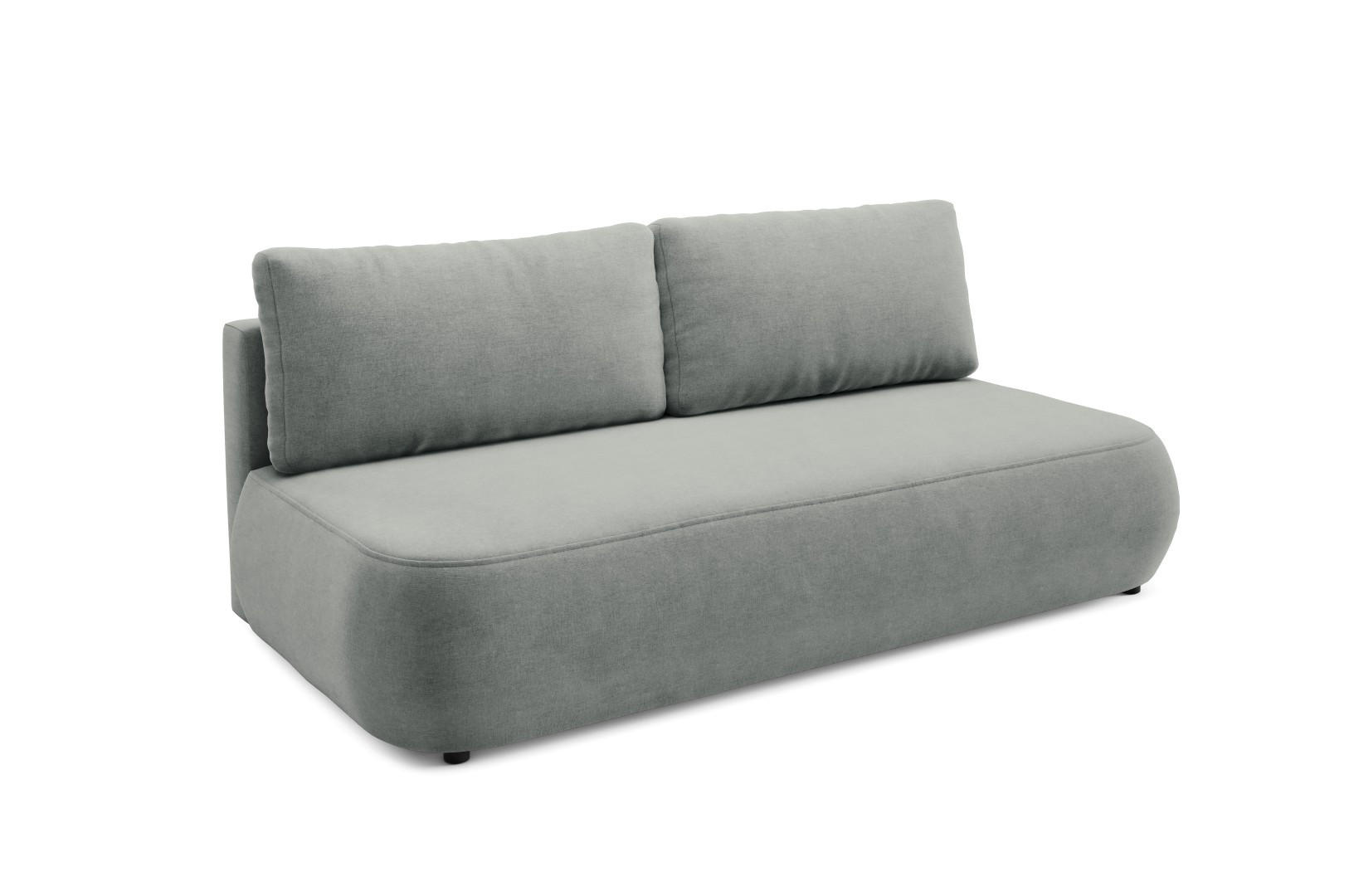 Thumbnail - Furnisell Schlafsofa, Grau, Textil, 210x82x106 cm, Wohnzimmer, Sofas & Couches, Schlafsofas