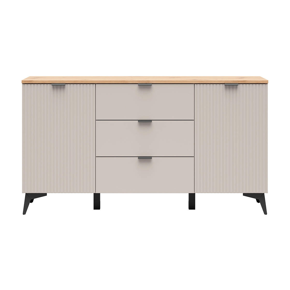 SIDEBOARD Vicky Kašmír - kašmírová, kompozitní dřevo (150/82/41cm) - Petits-meubles