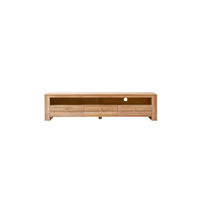 TV-SCHRANK Minimalys Natur aus Teak - Naturfarben, Holz (170/40/40cm) - Tikamoon
