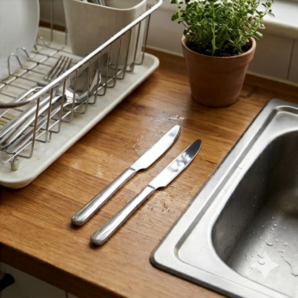 STEAKMESSERSET 6-tlg Klingenlänge 23 cm Edelstahl Silber - Silberfarben, Metall (23cm) - Alpina