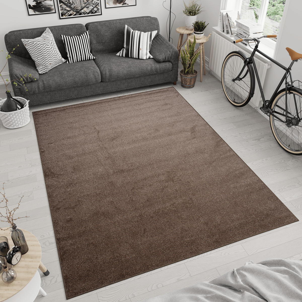 TEPPICH NOYAN BRAUN 300/400 cm - Braun, Textil (300/400cm) - Tapiso