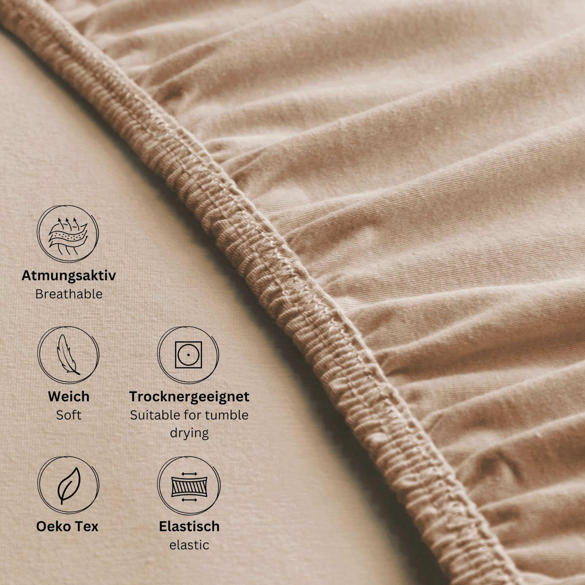 NAPÍNACIE prestieradlo FLAT - biela, textil (90/200cm) - Schöner Wohnen