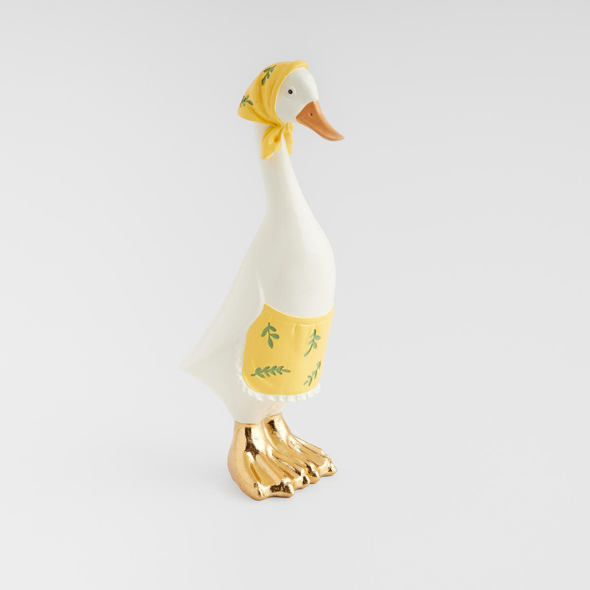 DEKOFIGUR Geesi - Weiß, Kunststoff (9.5/22.3/7cm) - home&you