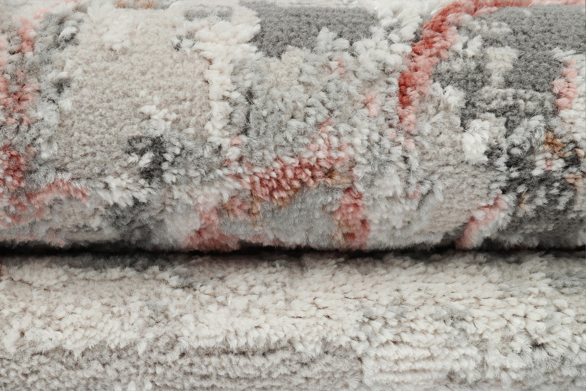 TEPPICH RETRO Weiß 160/220 cm - Weiß, Textil (160/220cm) - Tapiso