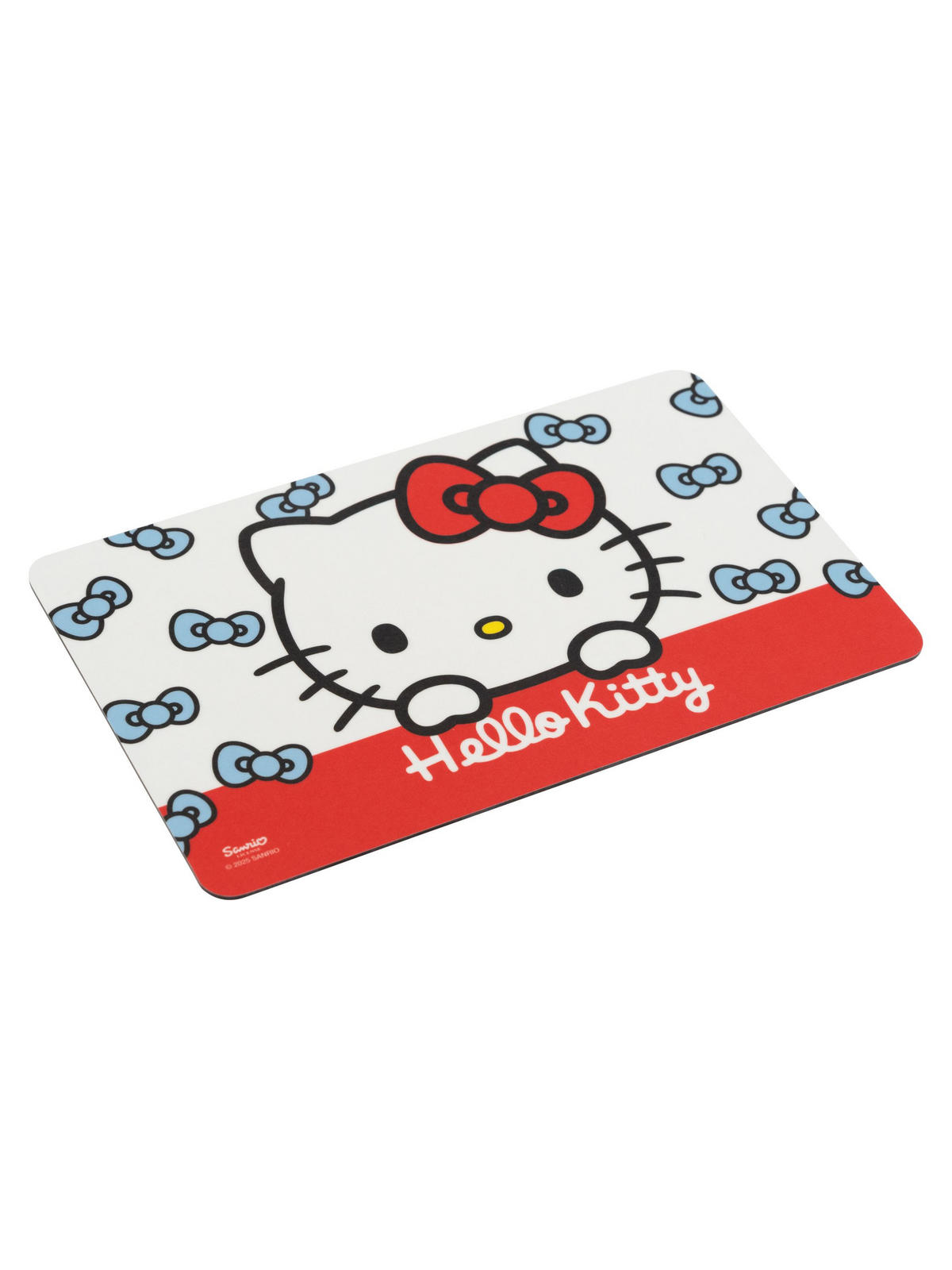 BRETTCHEN Hello Kitty Schleife Rot/Weiß 14,5 x 23,5 cm - Weiß, Kunststoff (14.5/23.5cm) - Hello Kitty