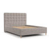 POLSTERBETT Paloma 120/200 cm Beige im Neve Stoff - Beige/Naturfarben, Holz/Holzwerkstoff (120/200cm) - AltaBeds