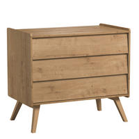 DJEČJA KOMODA drvo - smeđa, drvni materijal (100/90/59cm) - Petits-meubles