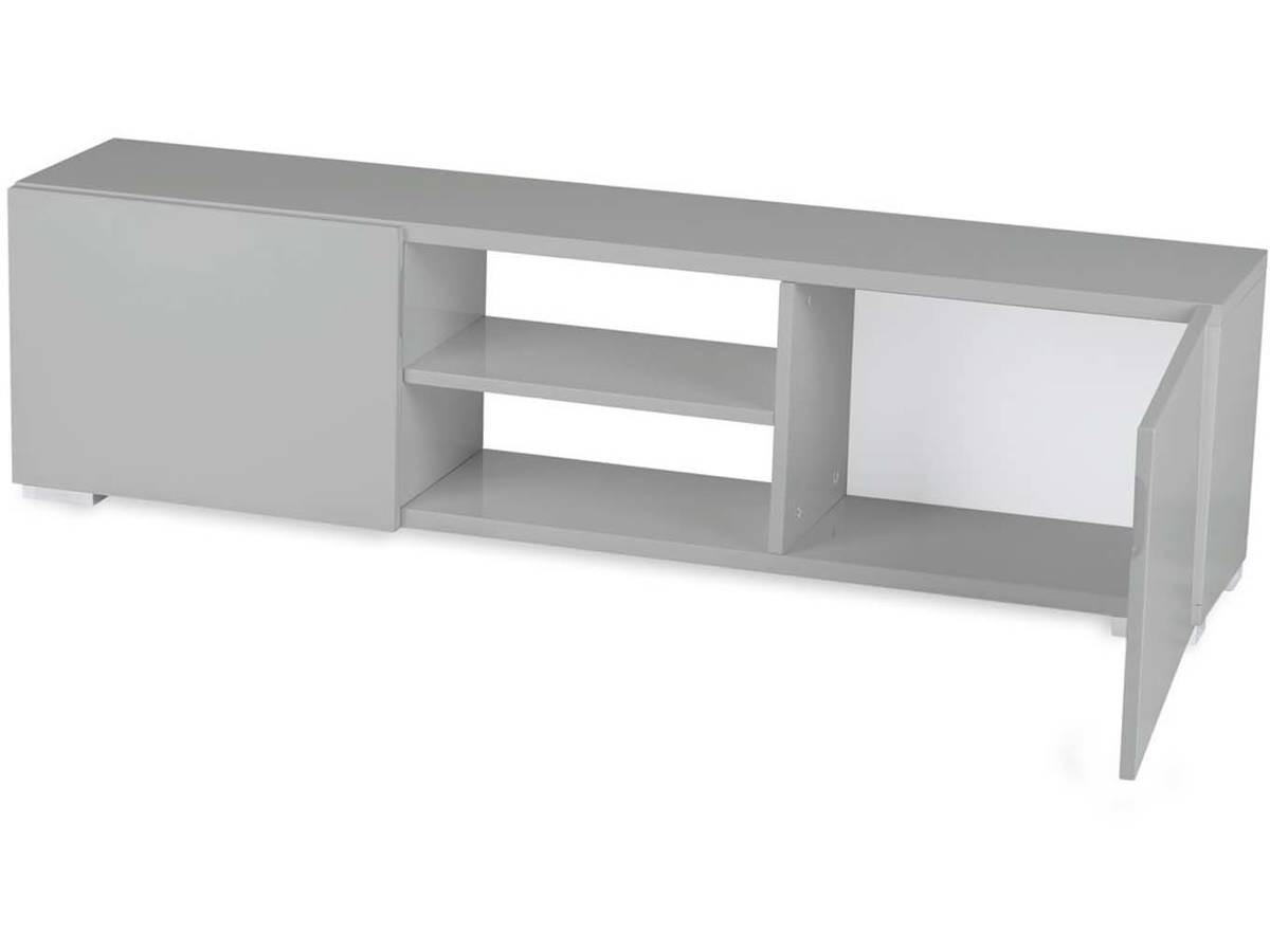 TV-MÖBEL frida - Hellgrau, Holzwerkstoff (31/43/155cm) - Habitat Garten