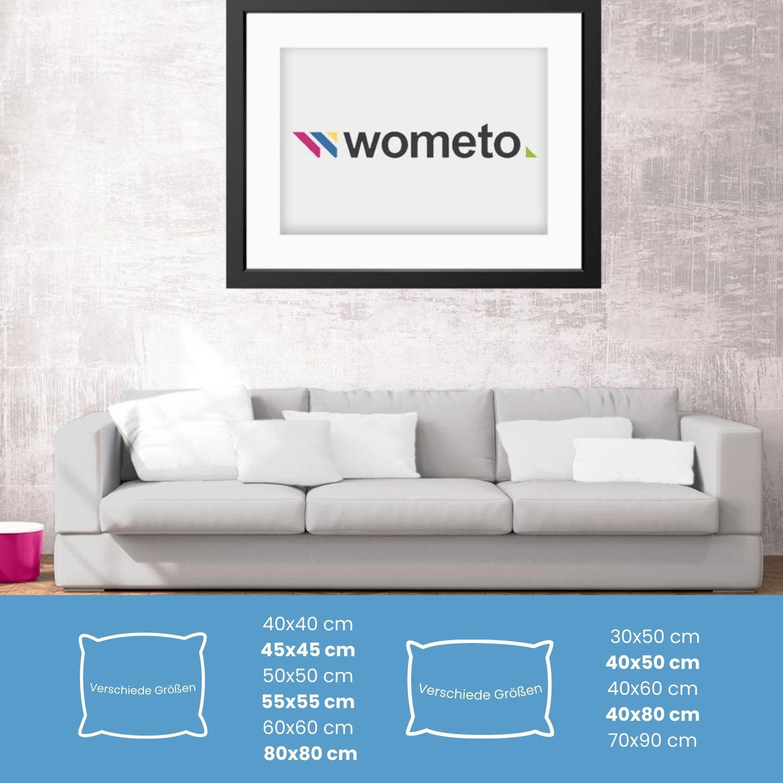 FEDERKISSEN 100% Federn 70/90 cm Bezug aus 100% Baumwolle - Weiß, Textil (90/70cm) - wometo