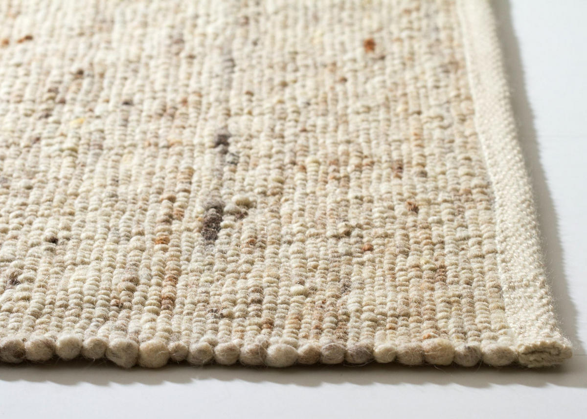 HANDWEBETEPPICH 170/230 cm Leutasch - Beige, Naturmaterialien (170/230cm) - Steffensmeier