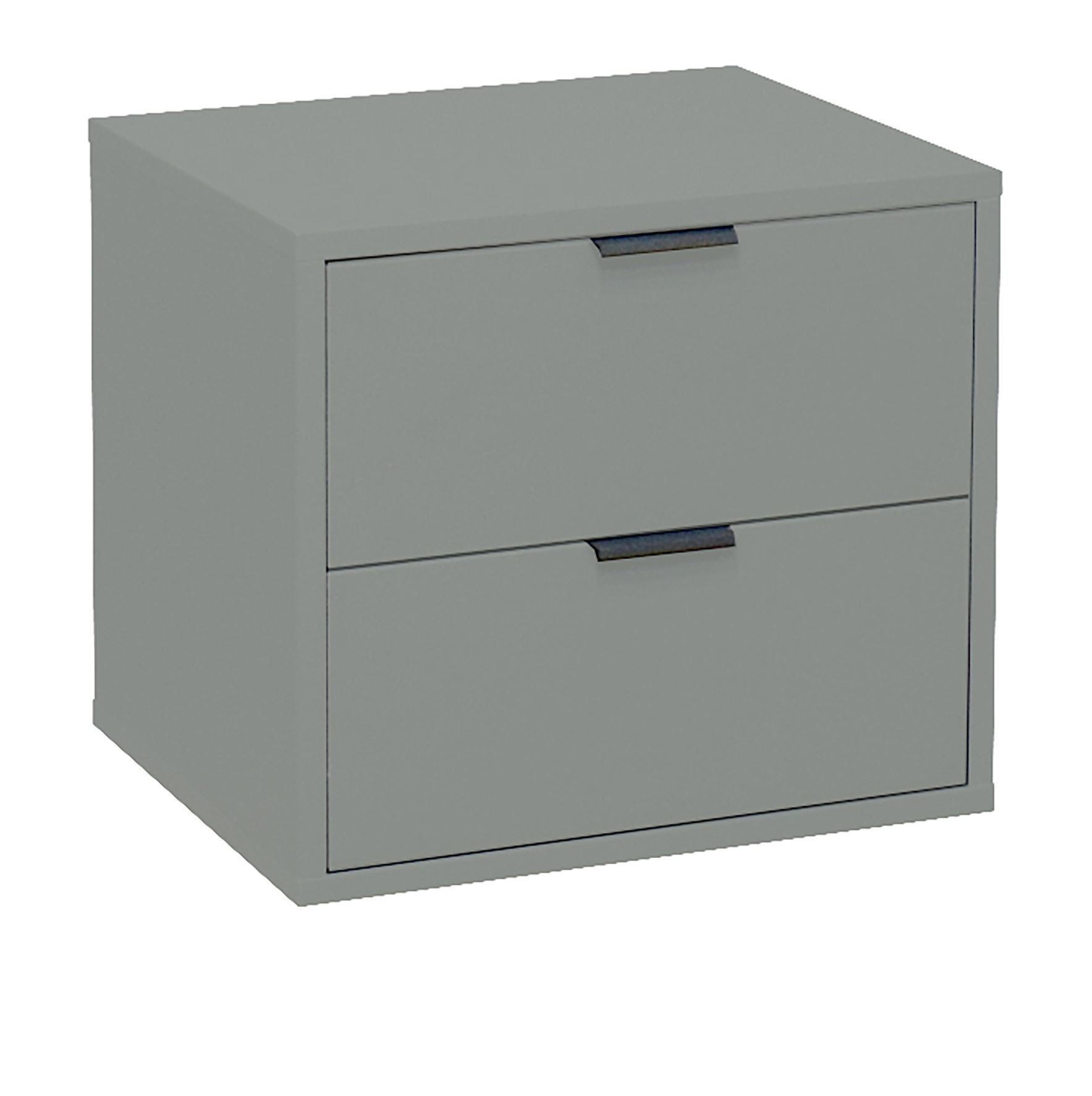 KOMMODE Erna 51x45x47 Pinie Green matt Lack - Grün, Holzwerkstoff (51/47/45cm) - 58aufmkessel